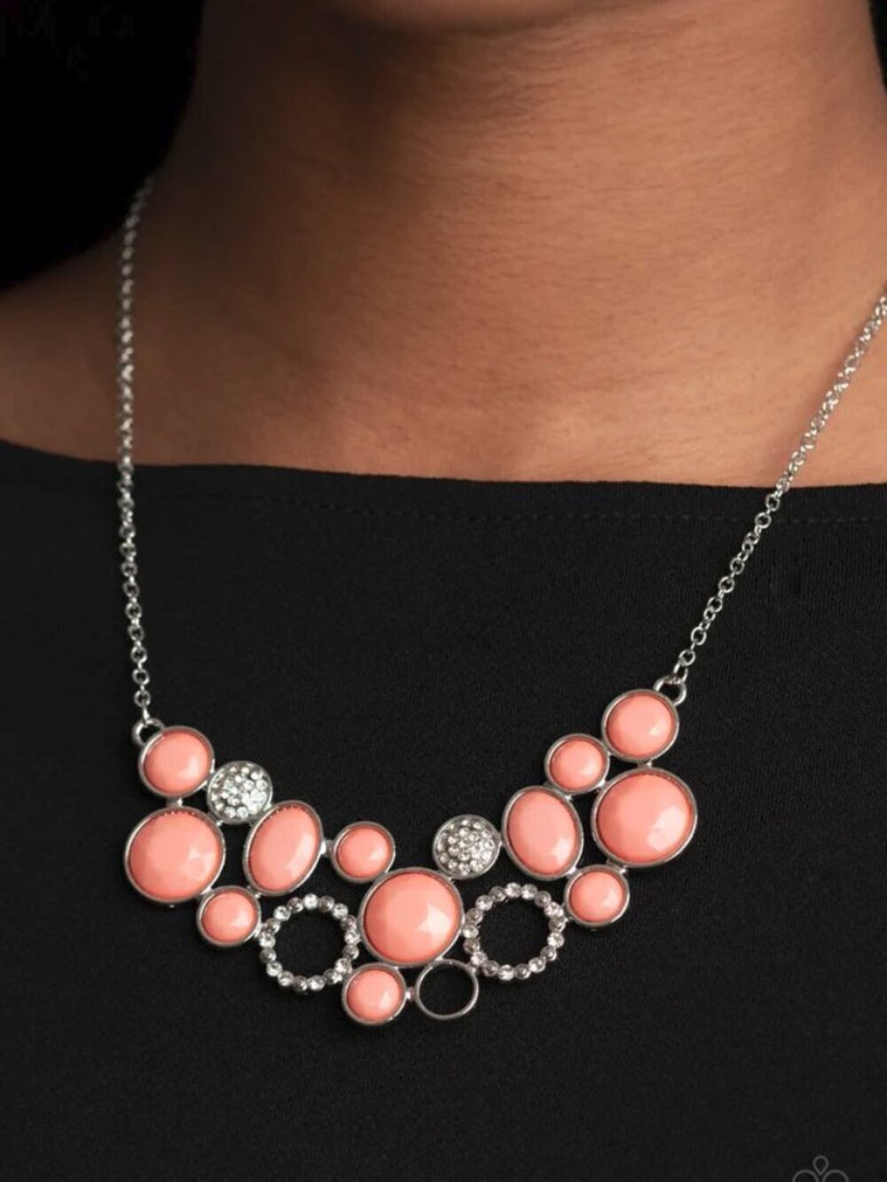 Paparazzi Jewelry Accessories - Extra Eloquent - Orange Necklace - Vintage